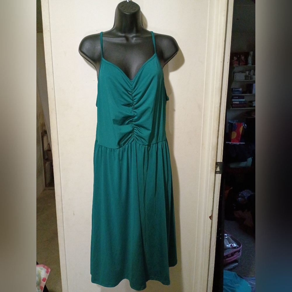 Elegant Teal Dress
